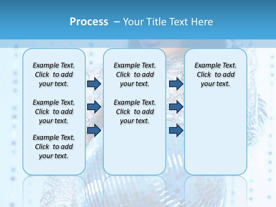 Fashion Bokeh Person PowerPoint Template