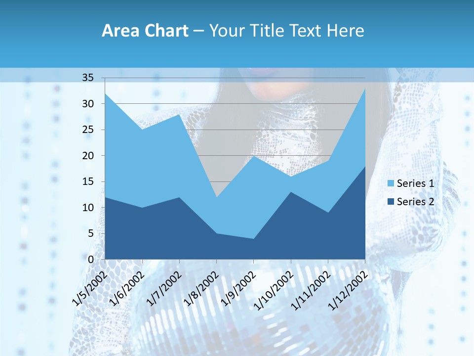 Fashion Bokeh Person PowerPoint Template