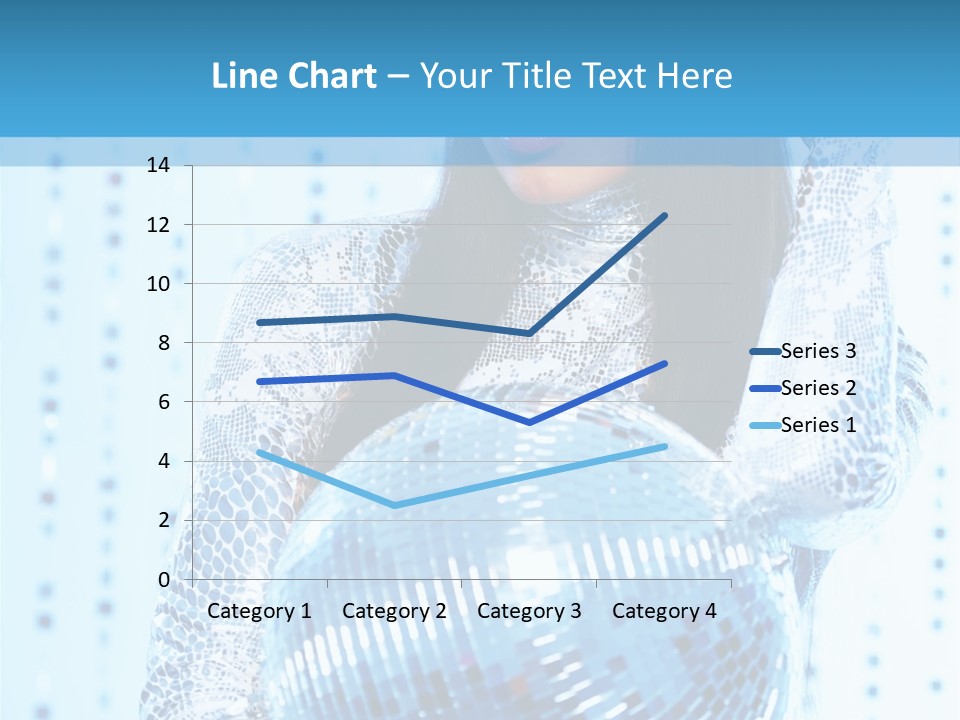 Fashion Bokeh Person PowerPoint Template