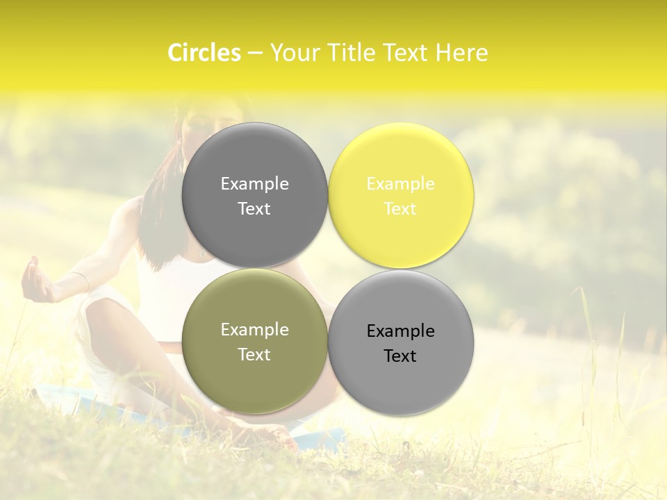 Standing Park Natural PowerPoint Template