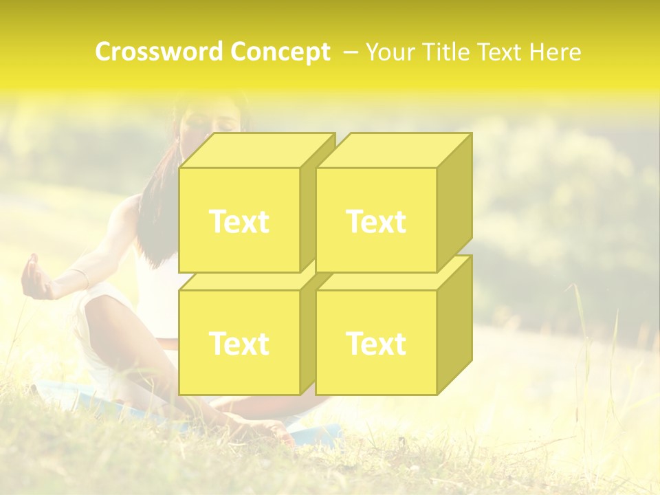Standing Park Natural PowerPoint Template