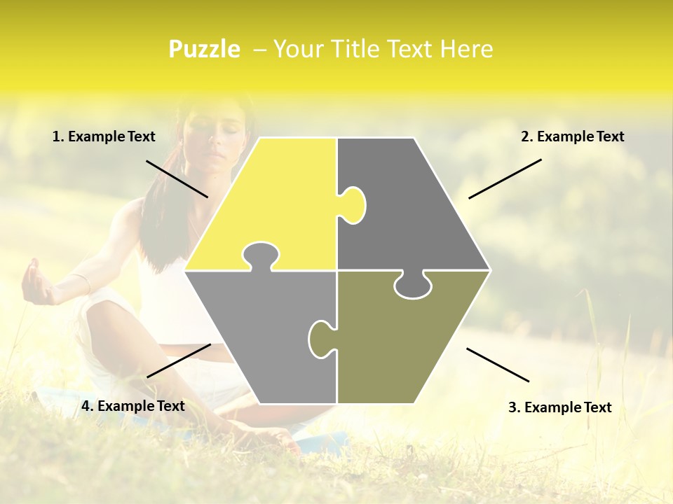 Standing Park Natural PowerPoint Template