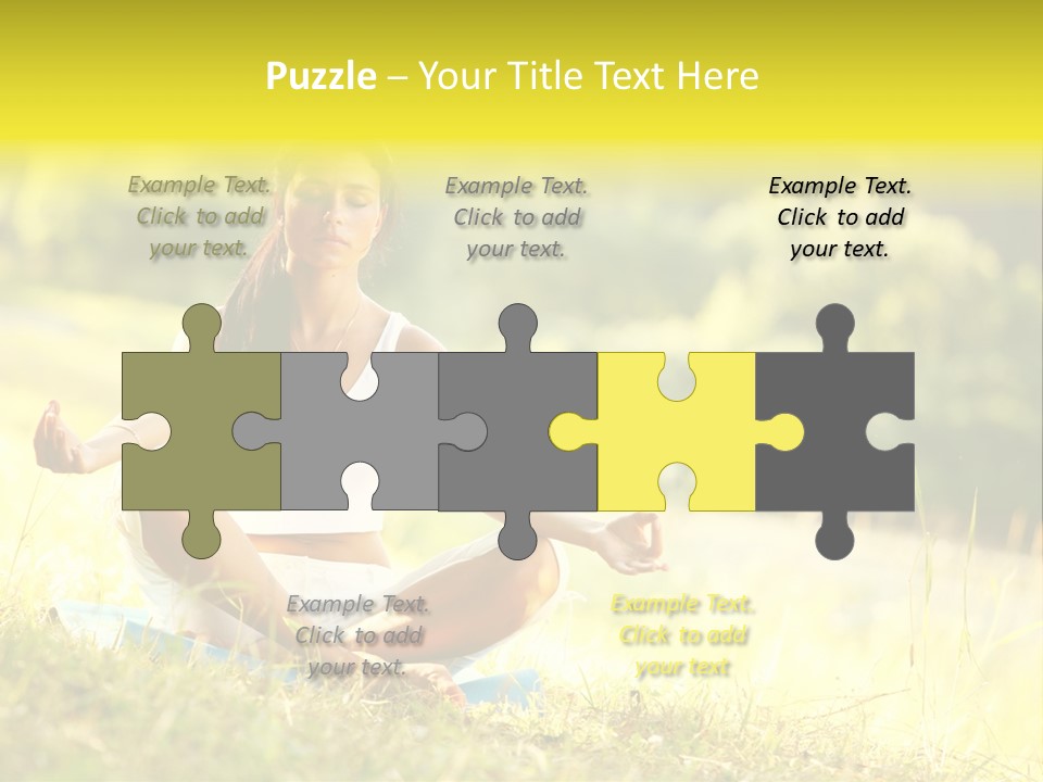 Standing Park Natural PowerPoint Template