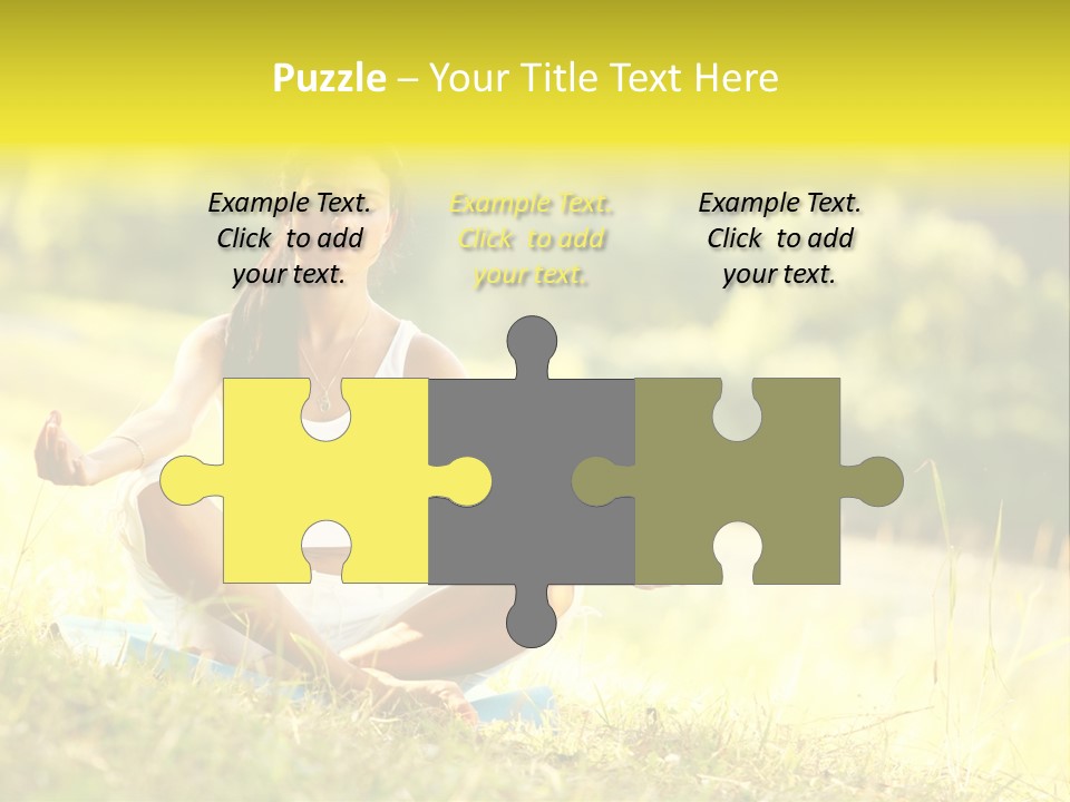 Standing Park Natural PowerPoint Template