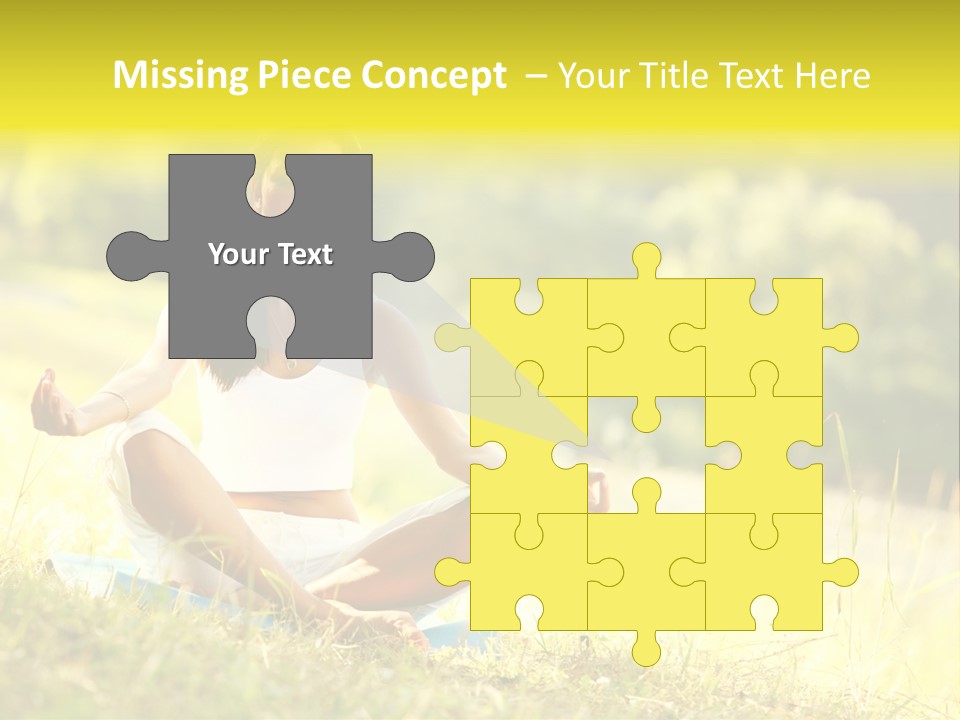 Standing Park Natural PowerPoint Template