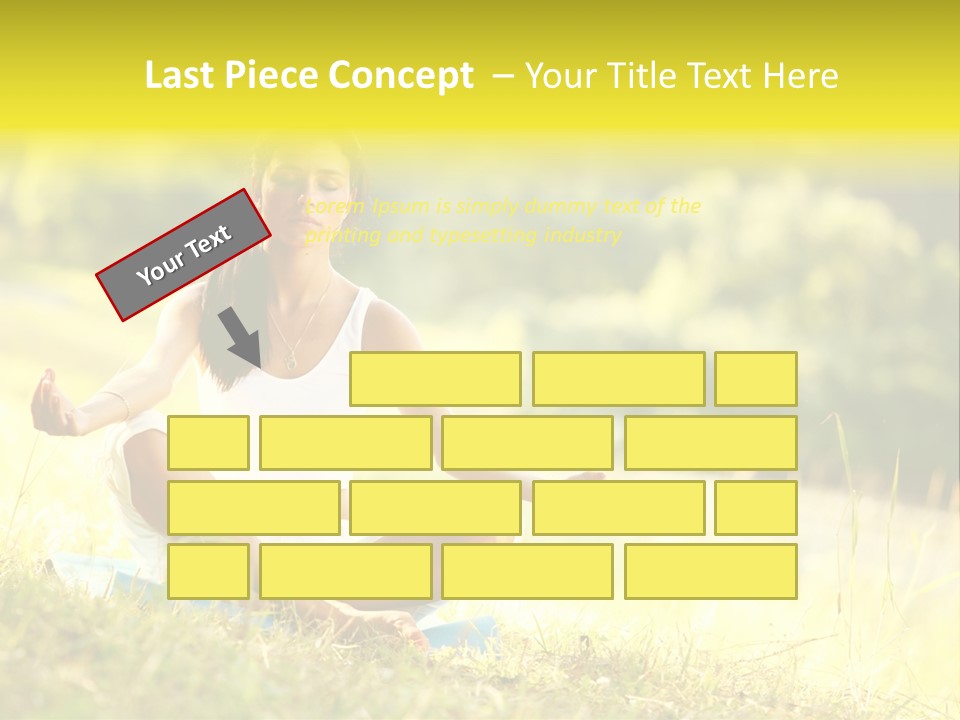 Standing Park Natural PowerPoint Template