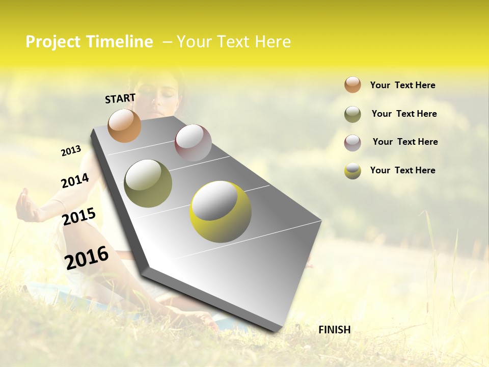 Standing Park Natural PowerPoint Template