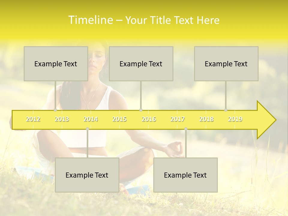 Standing Park Natural PowerPoint Template
