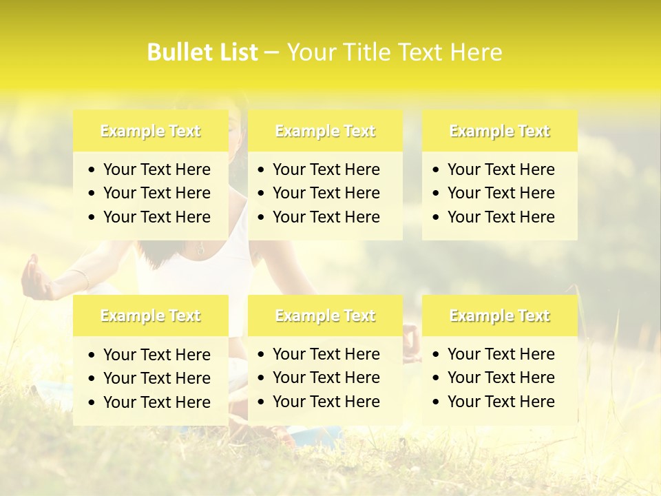 Standing Park Natural PowerPoint Template