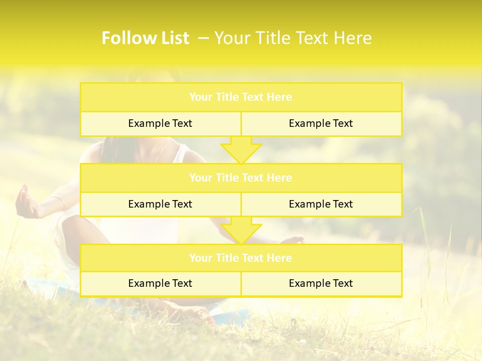 Standing Park Natural PowerPoint Template