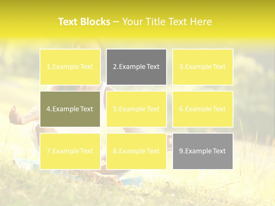 Standing Park Natural PowerPoint Template