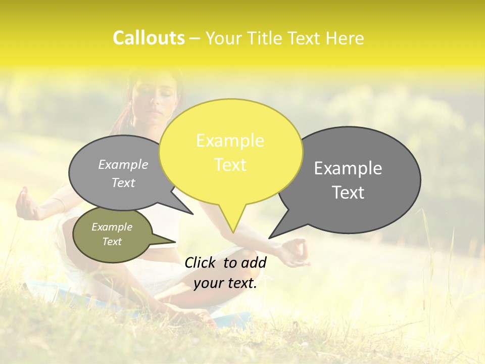 Standing Park Natural PowerPoint Template