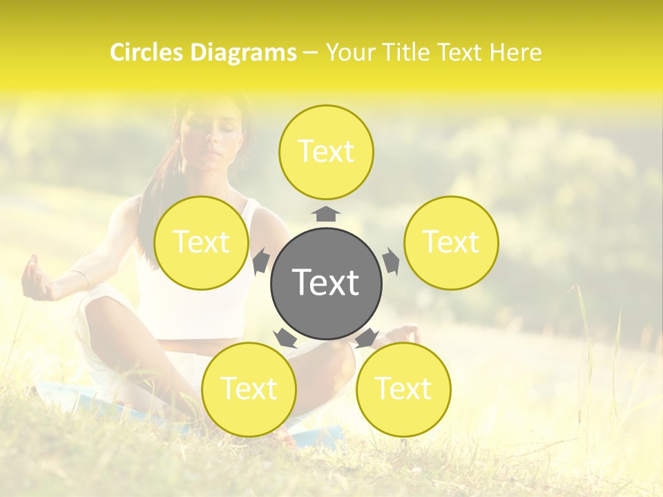 Standing Park Natural PowerPoint Template