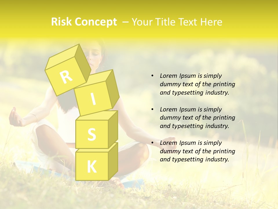 Standing Park Natural PowerPoint Template