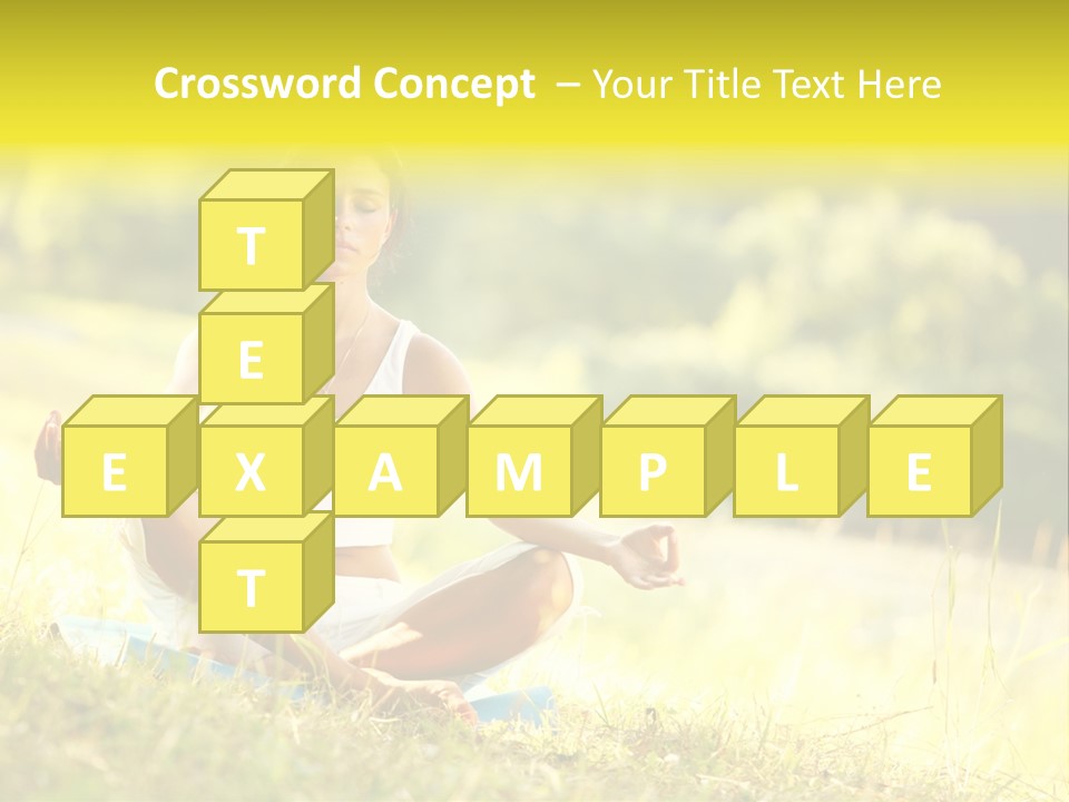 Standing Park Natural PowerPoint Template