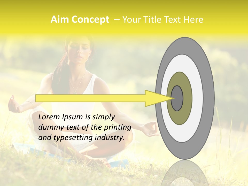 Standing Park Natural PowerPoint Template