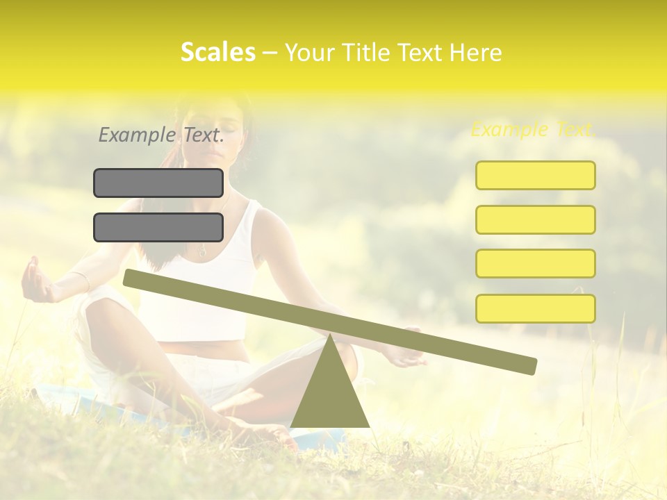 Standing Park Natural PowerPoint Template