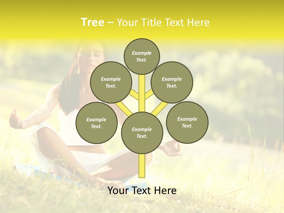 Standing Park Natural PowerPoint Template