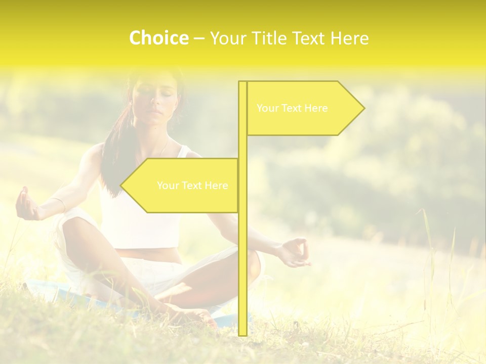 Standing Park Natural PowerPoint Template