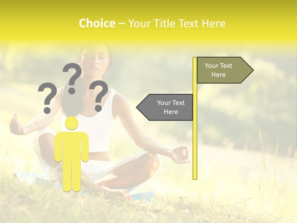 Standing Park Natural PowerPoint Template