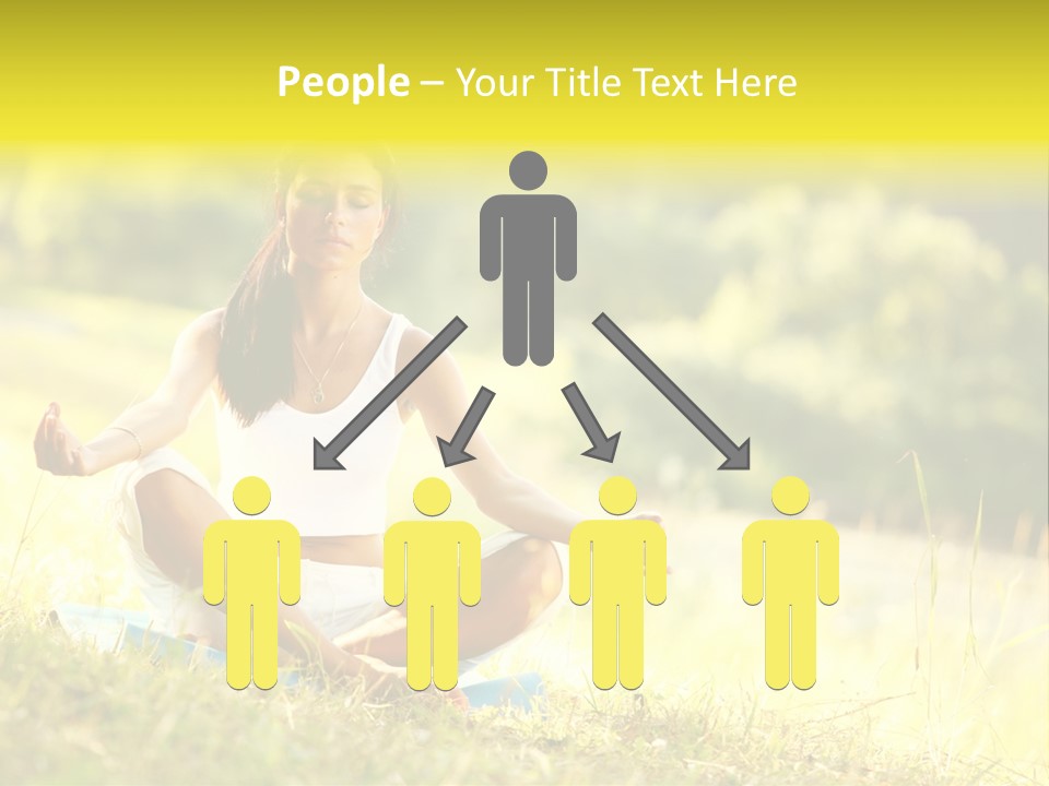 Standing Park Natural PowerPoint Template