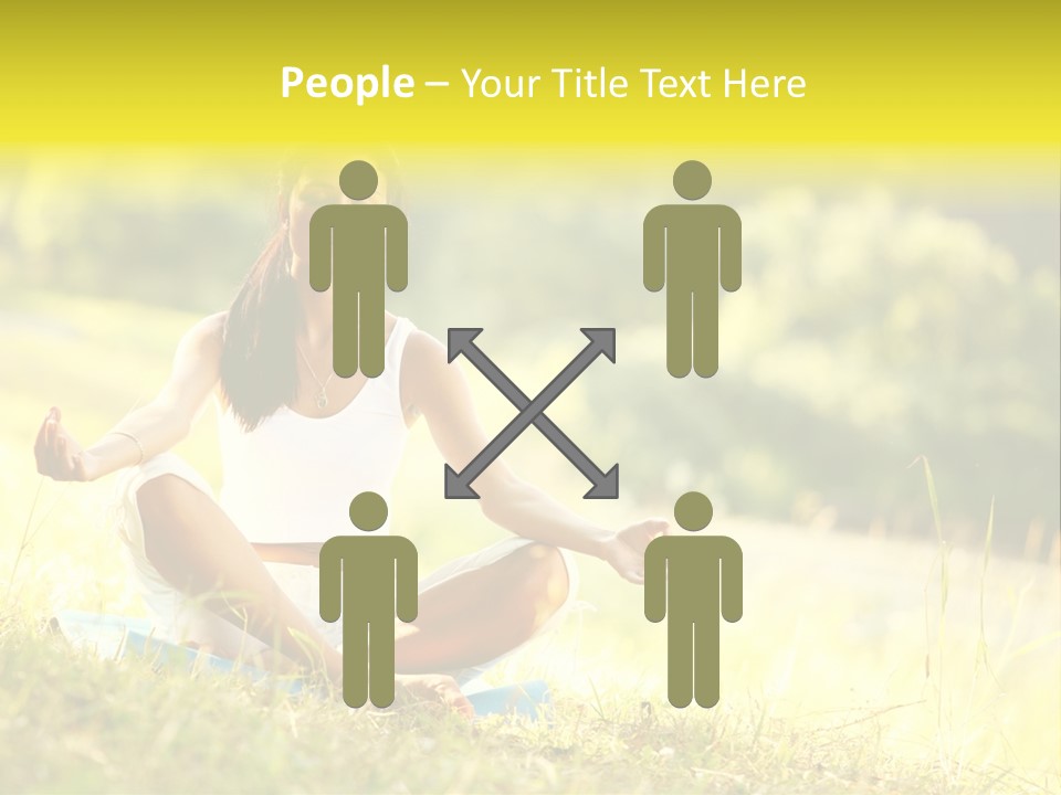 Standing Park Natural PowerPoint Template