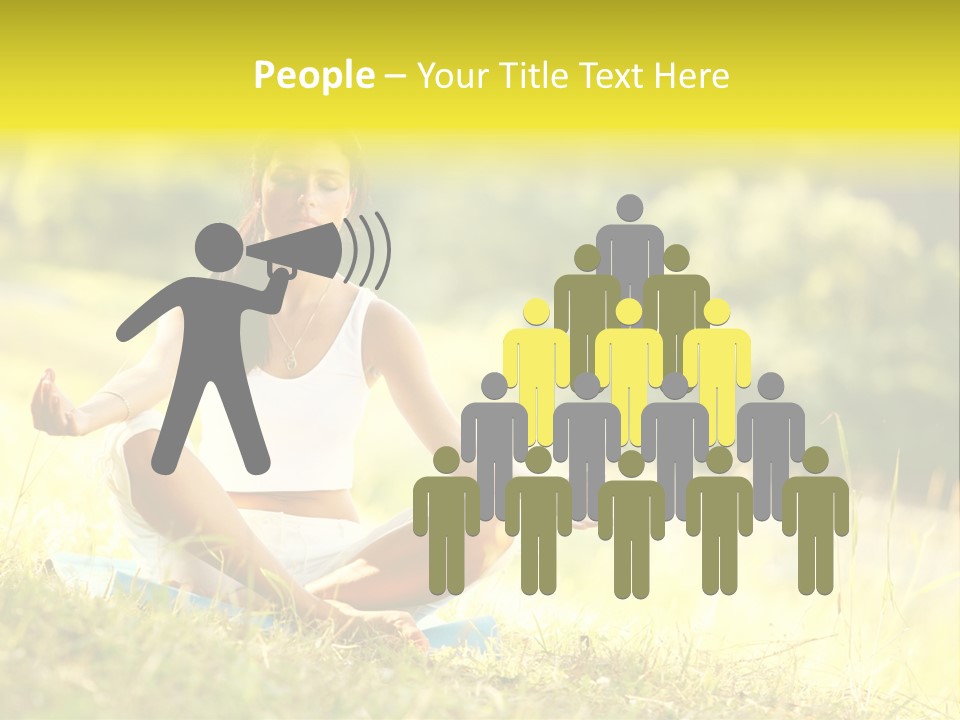 Standing Park Natural PowerPoint Template