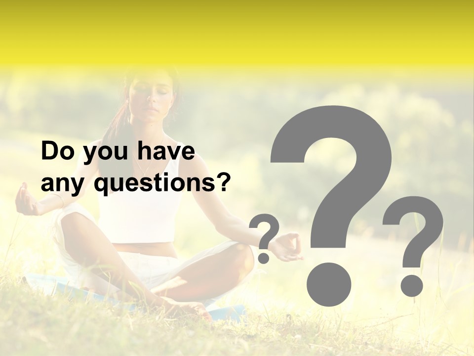 Standing Park Natural PowerPoint Template