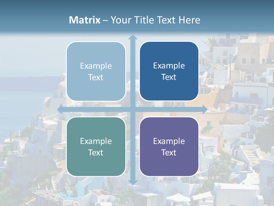 Restaurant White Volcano PowerPoint Template