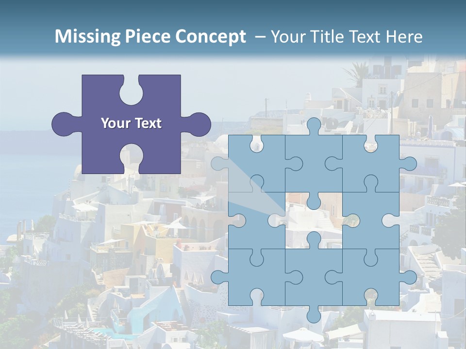 Restaurant White Volcano PowerPoint Template