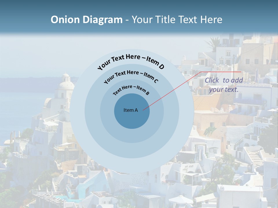 Restaurant White Volcano PowerPoint Template