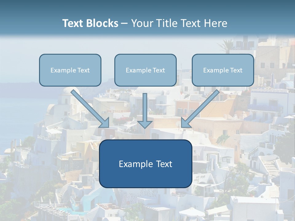 Restaurant White Volcano PowerPoint Template