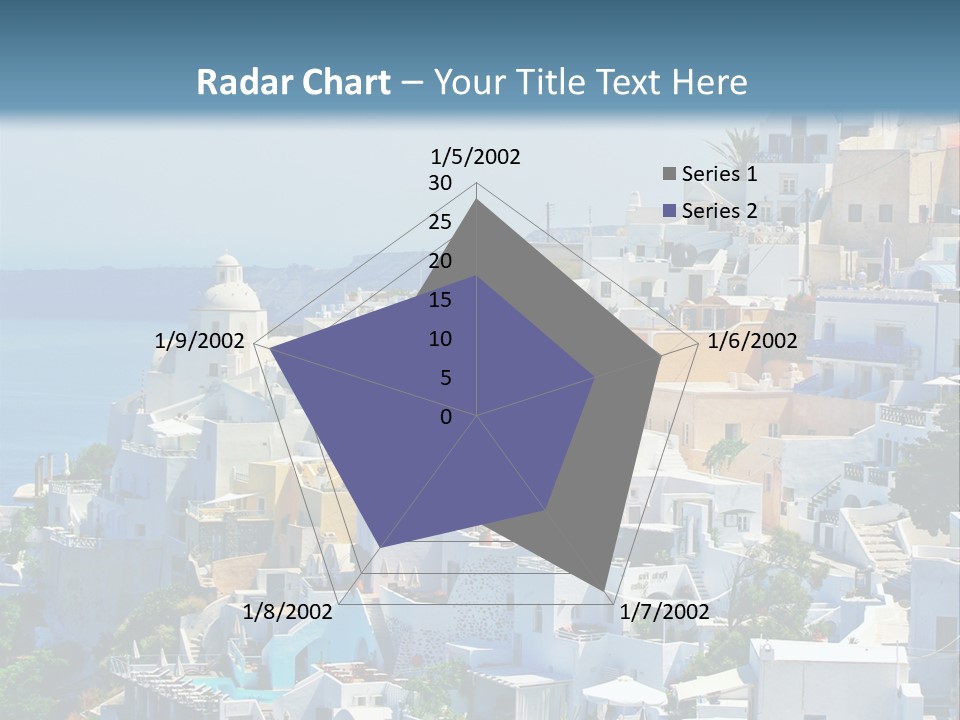 Restaurant White Volcano PowerPoint Template