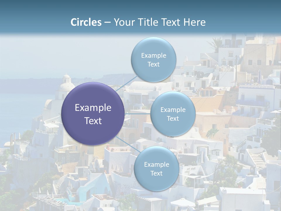 Restaurant White Volcano PowerPoint Template