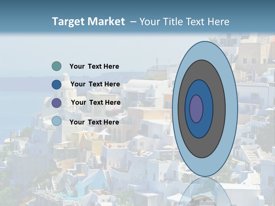 Restaurant White Volcano PowerPoint Template