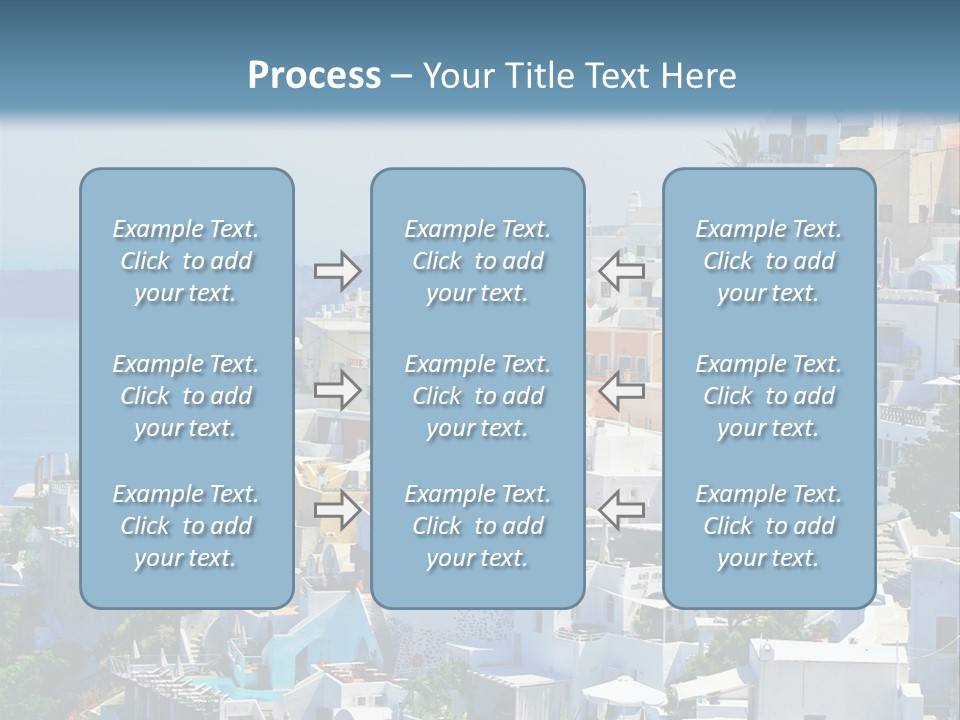 Restaurant White Volcano PowerPoint Template