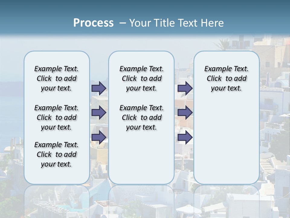 Restaurant White Volcano PowerPoint Template