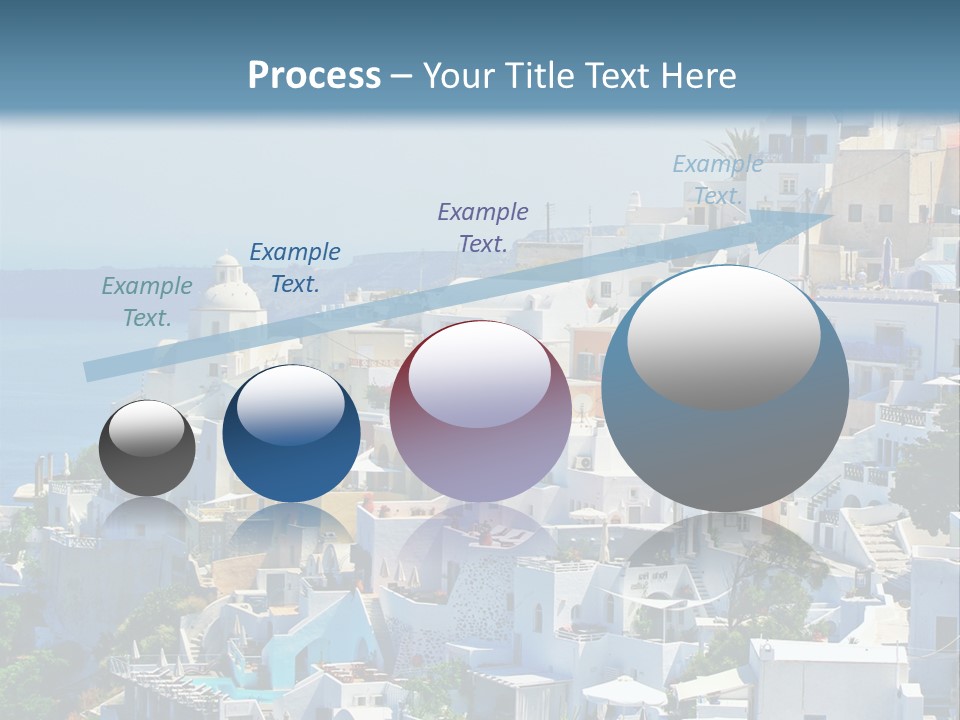 Restaurant White Volcano PowerPoint Template