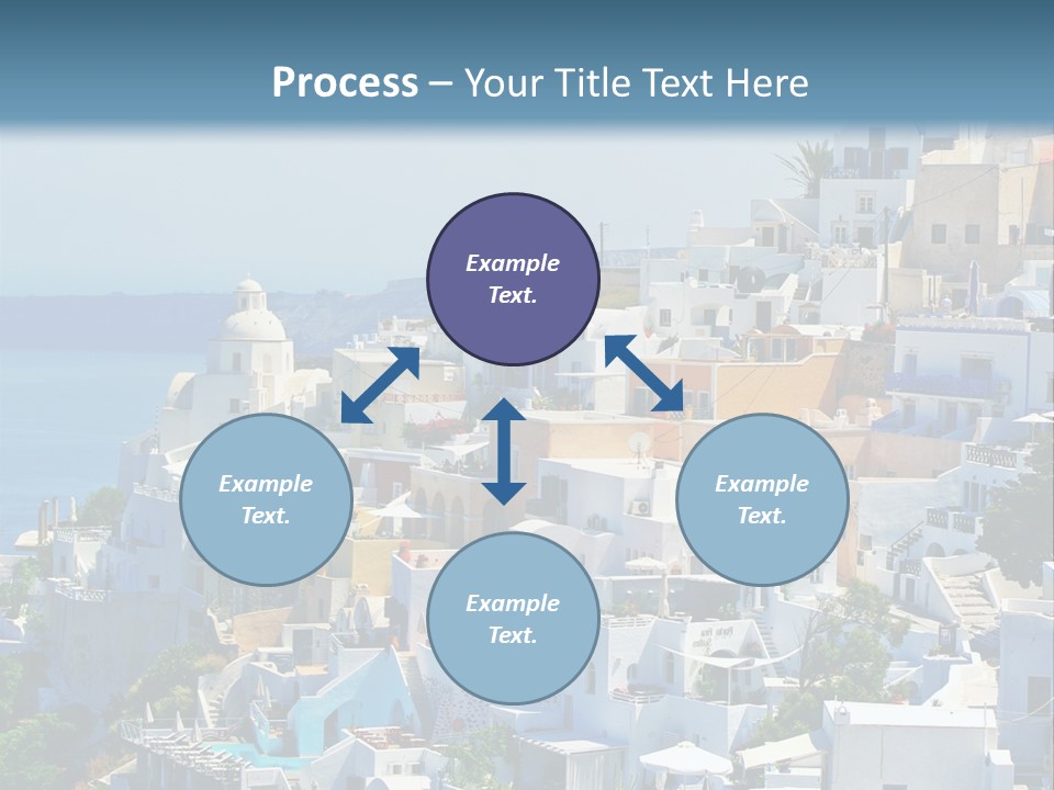 Restaurant White Volcano PowerPoint Template