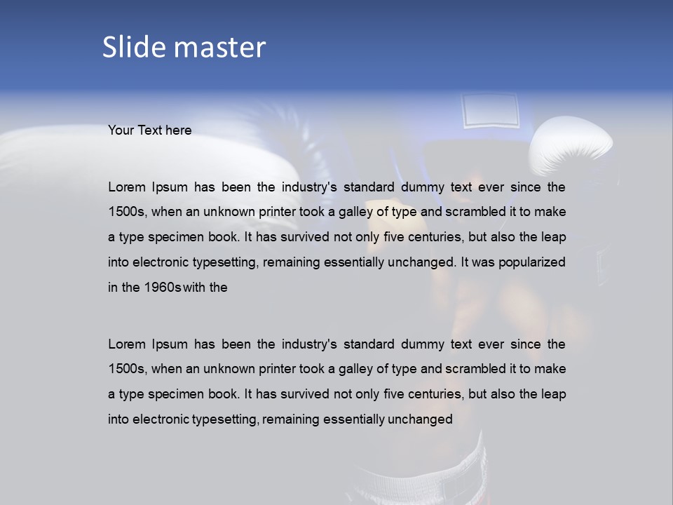 Hit Health Healthy PowerPoint Template