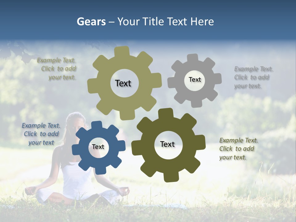 Resort Health Smiling PowerPoint Template