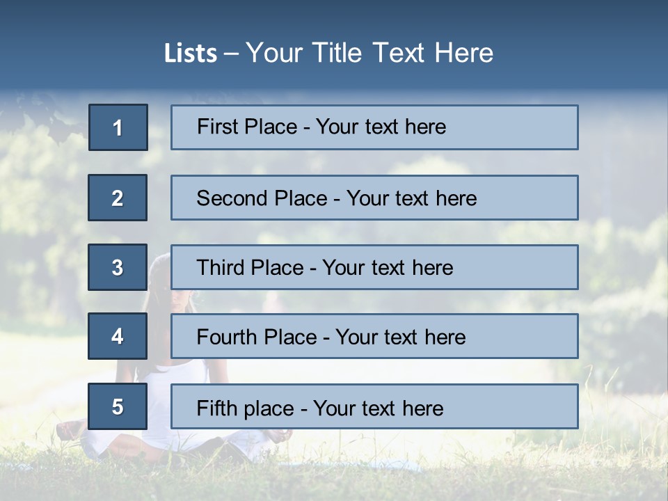Resort Health Smiling PowerPoint Template