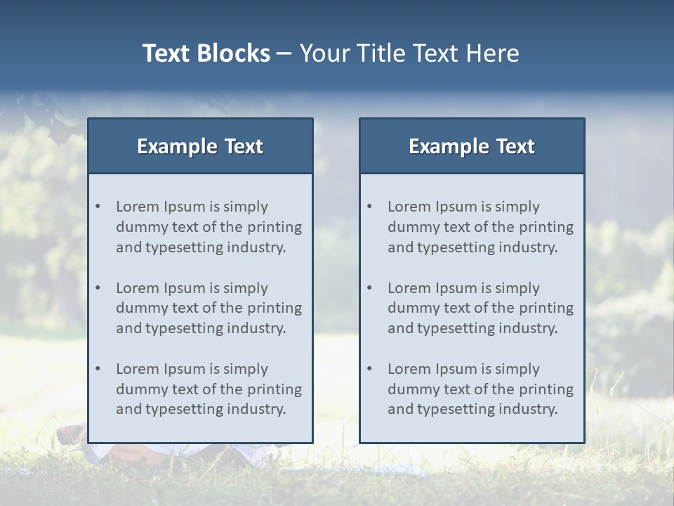 Resort Health Smiling PowerPoint Template
