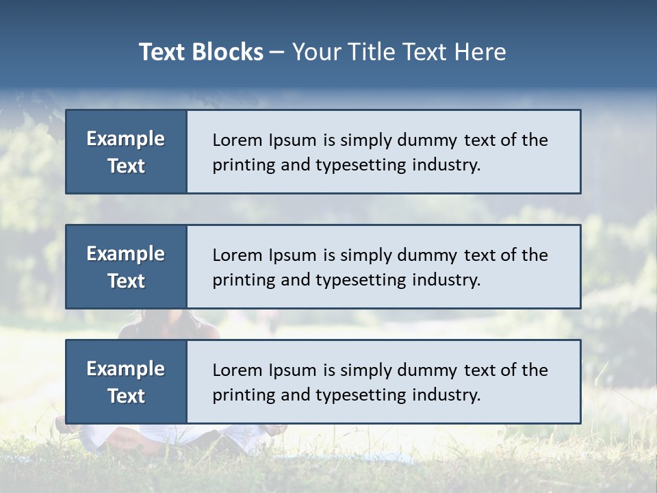 Resort Health Smiling PowerPoint Template