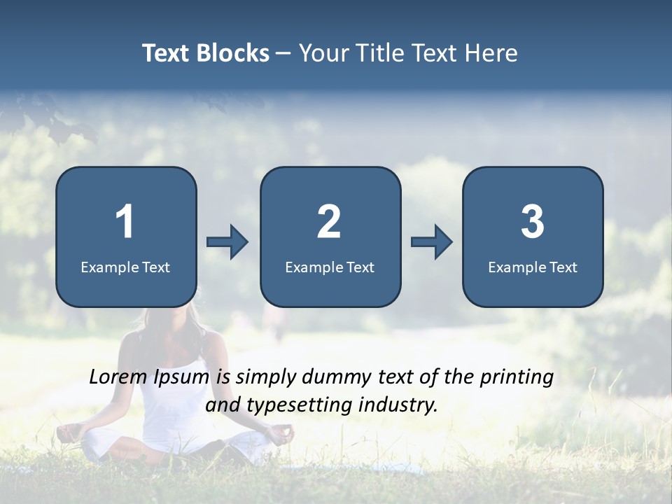 Resort Health Smiling PowerPoint Template