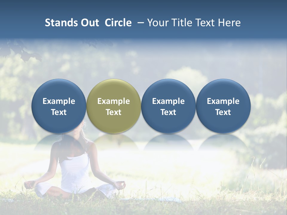 Resort Health Smiling PowerPoint Template