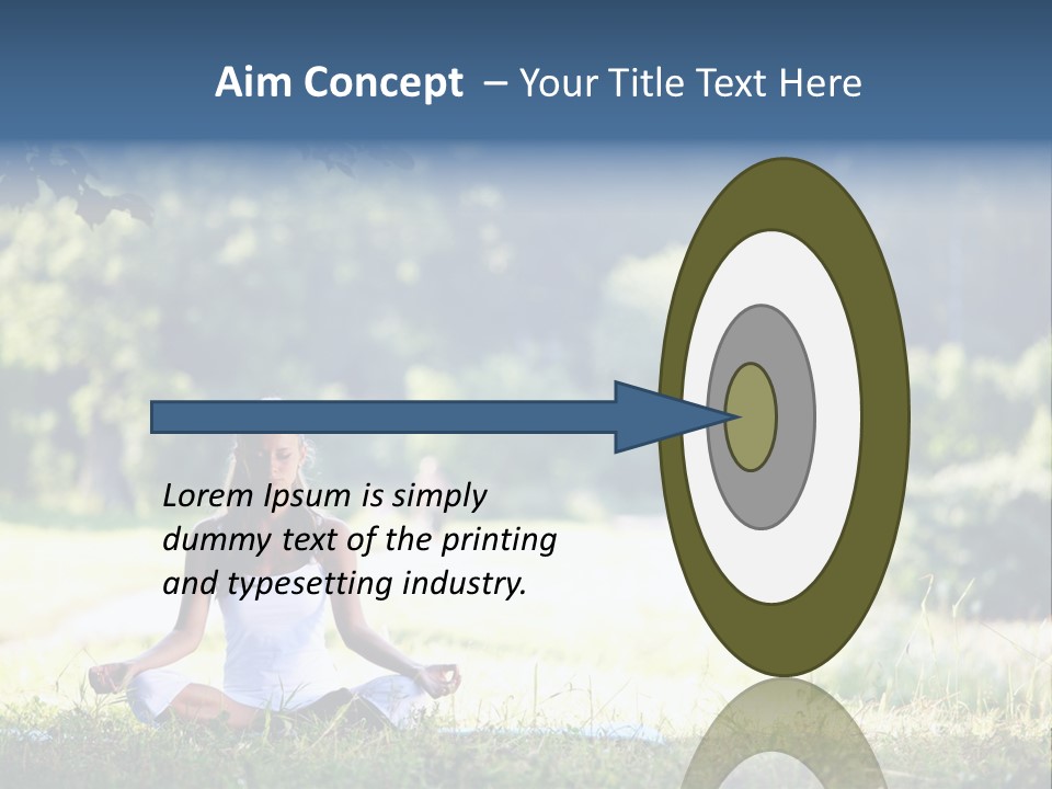 Resort Health Smiling PowerPoint Template