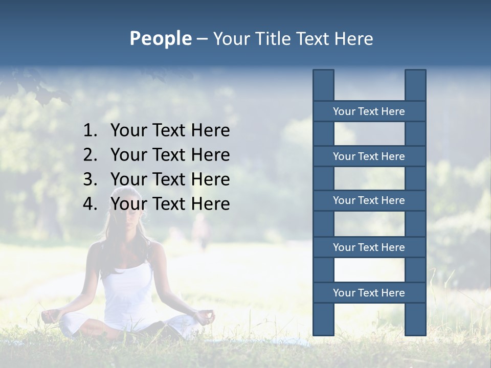 Resort Health Smiling PowerPoint Template
