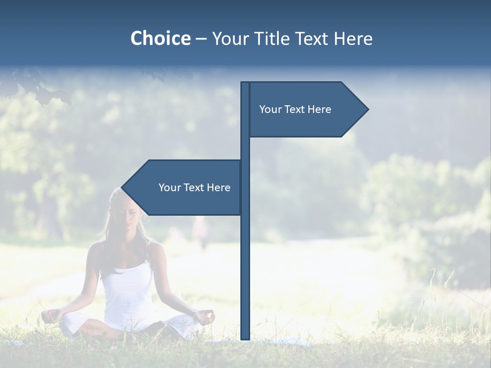 Resort Health Smiling PowerPoint Template