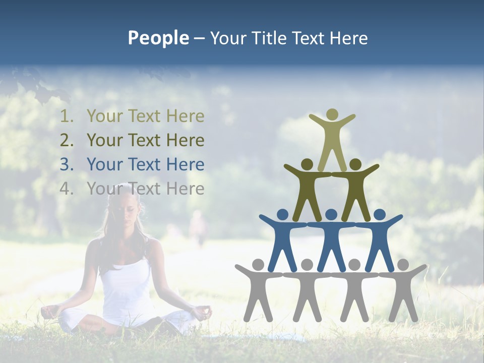 Resort Health Smiling PowerPoint Template